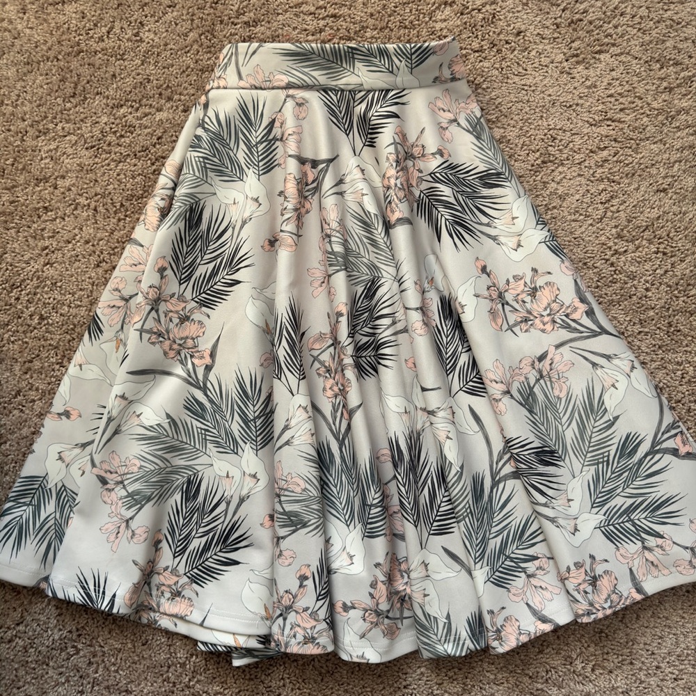 Midi Flowy Skirt